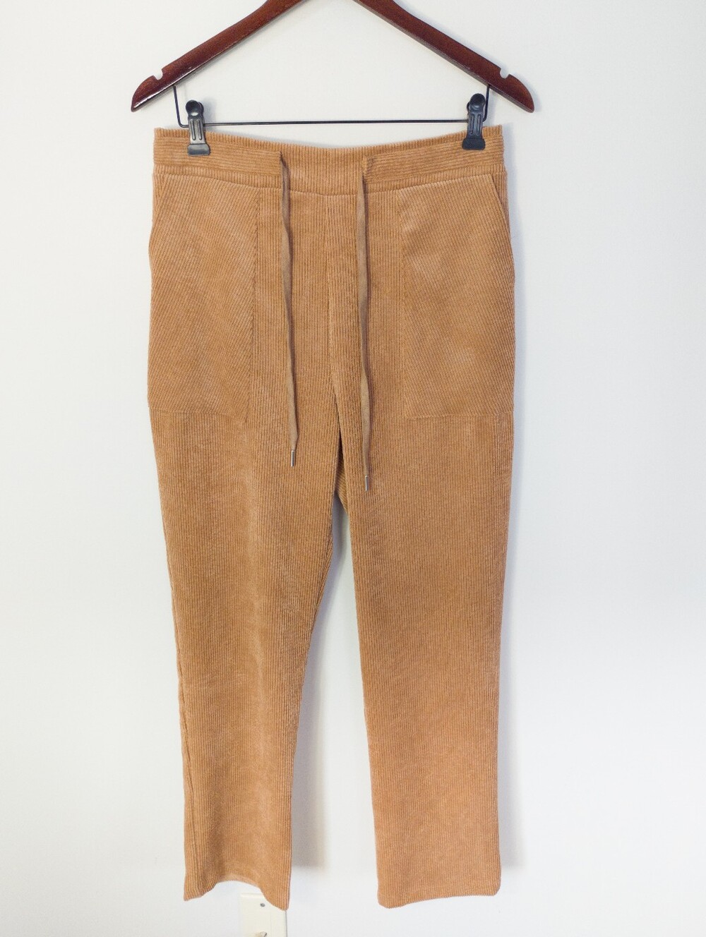 La Fee Maraboutee Sandrel Corduroy Jogger Pants Camel Tan FR 38 / US M